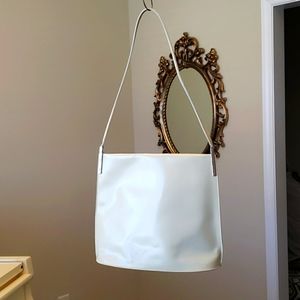 Furla cream Single Strap Magnet Top Shoulder bag